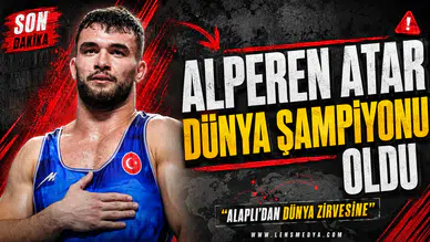 Alperen Atar dünya şampiyonu oldu