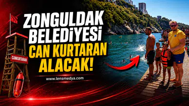 Zonguldak Belediyesi cankurtaran alacak!