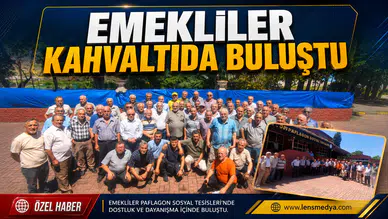 TTK EMEKLİLERİ KAHVALTIDA BULUŞTU