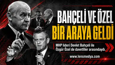 Özgür Özel ve Devlet Bahçeli bir araya geldi!