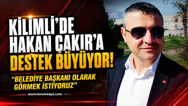 Hakan Çakır'a destek büyüyor:  "Belediye Başkanı olarak görmek istiyoruz!" "