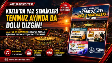 Kozlu'da yaz şenlikleri Temmuz ayında da dolu dizgin devam ediyor!