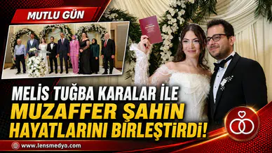 Melis Tuğba Karalar ile Muzaffer Şahin Hayatlarını Birleştirdi!