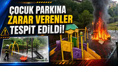 ÇOCUK PARKINA ZARAR VEREN 3 KİŞİ TESPİT EDİLDİ