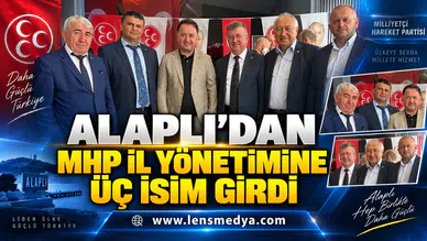 ALAPLI’DAN MHP İL YÖNETİMİNE ÜÇ İSİM GİRDİ