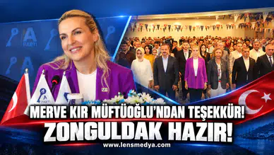 Merve Kır Müftüoğlu'ndan teşekkür: Zonguldak Hazır!