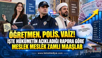 ÖĞRETMEN, POLİS, VAİZ! İŞTE MESLEK MESLEK 2027 ZAMLI MAAŞLARI