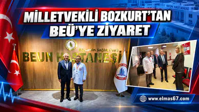 Milletvekili Bozkurt’tan BEÜ’ye ziyaret: Rektör ve Başhekim ile görüştü