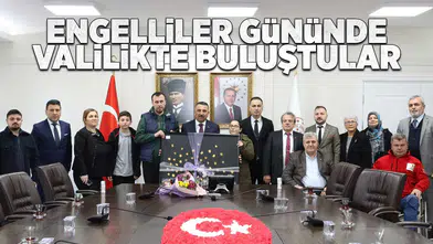 Valilikte anlamlı buluşma!