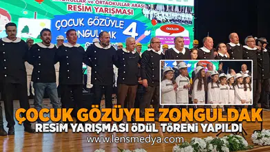 Çocuk gözüyle Zonguldak resim yarışması ödül töreni yapıldı!