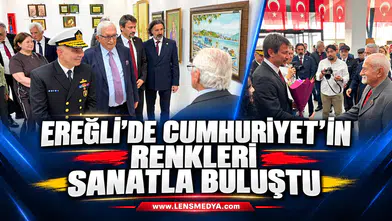 EREĞLİ’DE CUMHURİYET’İN RENKLERİ SANATLA BULUŞTU