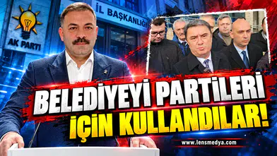 Çağlayan'dan sert tepki: Belediyeyi kendi çıkarları için kullandılar!