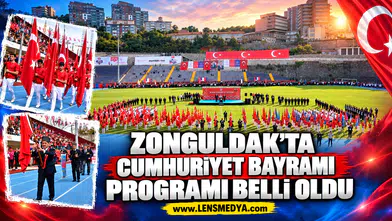 Zonguldak'ta Cumhuriyet Bayramı programı belli oldu!