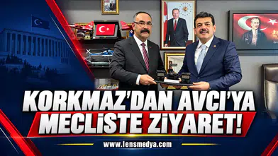 ORHAN KORKMAZ’DAN MUAMMER AVCI’YA MECLİS ZİYARETİ