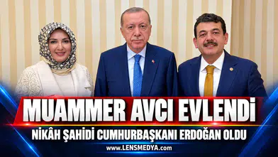 Muammer Avcı evlendi... Nikah şahidi Cumhurbaşkanı Erdoğan oldu!