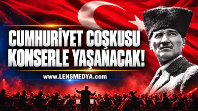 Cumhuriyet coşkusu konserle yaşanacak!