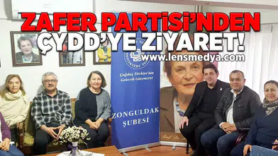 Zafer Partisi'nden ÇYDD'ye ziyaret!