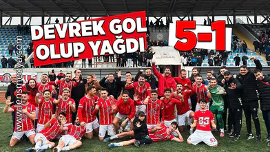 Devrek Belediyespor gol olup yağdı!