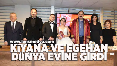 Kiyana ve Egehan dünya evine girdi!