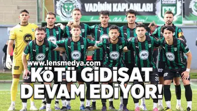 Kötü gidişat devam ediyor!