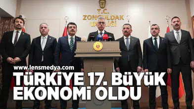 Türkiye en büyük 17. ekonomi oldu!