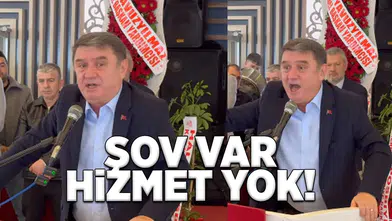 Şov var hizmet yok!