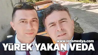 Yürek yakan veda!