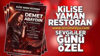 Kilise Yaman Restoran'da sevgililer gününe özel program!