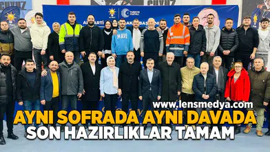 "Aynı sofrada, aynı davada" iftarı için son hazırlıklar tamamlandı!