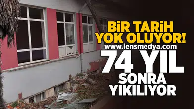 Bir tarih yok oluyor?