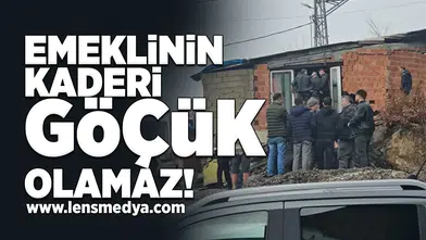 Emeklinin kaderi göçük olamaz!