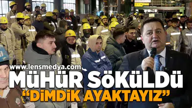 Hakan Yeşil: "Dimdik ayaktayız!"