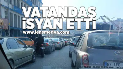 Belediye yolu kapattı, vatandaş isyan etti!