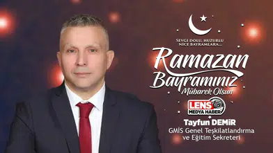 Tayfun Demir'in Ramazan Bayramı Mesajı