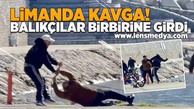 Limanda selam vermedin kavgası!
