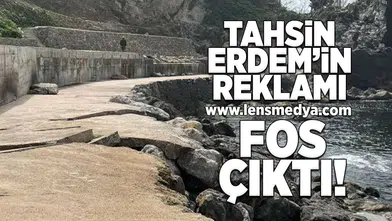 Tahsin Erdem'in reklamı fos çıktı!