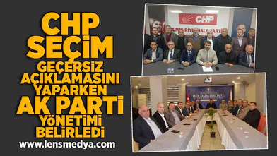 CHP seçim geçersiz açıklamasını yaparken AK Parti yönetimi belirledi!