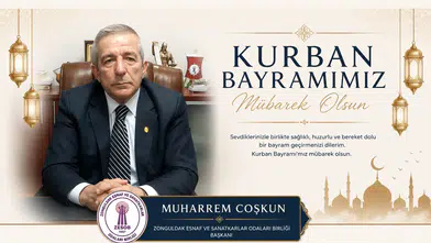 Muharrem Coşkun'un Kurban Bayramı Mesajı
