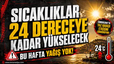 Sıcaklıklar 24 dereceye kadar yükselecek!