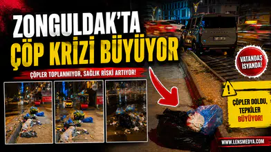 Zonguldak'ta çöp krizi büyüyor!