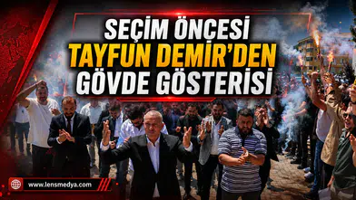 MADENCİLER ÜZÜLMEZ’DE KARARINI ERKEN VERDİ: TAYFUN DEMİR 800 MADENCİYLE GÖVDE GÖSTERİSİ YAPTI
