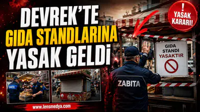 Devrek'te gıda standlarına yasak geldi!