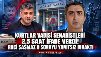 KURTLAR VADİSİ SENARİSTLERİ 2,5 SAAT İFADE VERDİ! RACİ ŞAŞMAZ O SORUYU YANITSIZ BIRAKTI