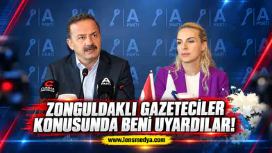 Zonguldaklı gazeteciler konusunda beni uyardılar!