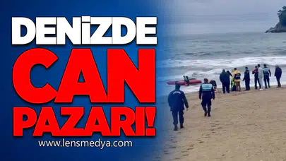 Ters dönen botun üzerinde iki kişi mahsur kaldı