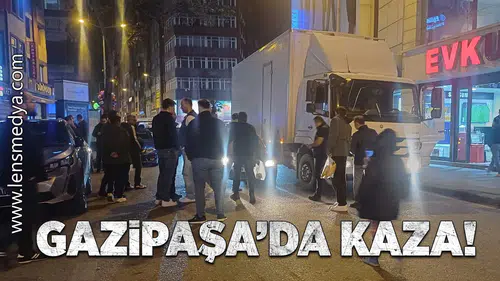 Gazipaşa'da kaza!