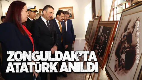 Zonguldak’ta Atatürk Anıldı