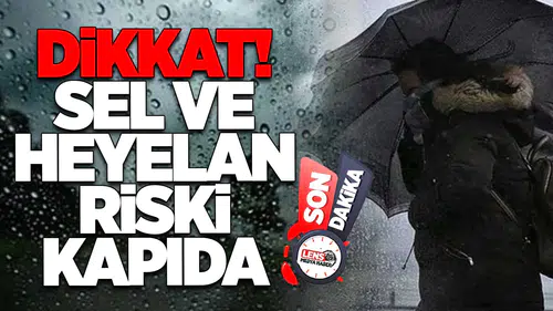 Zonguldak’ta kuvvetli sağanak uyarısı!