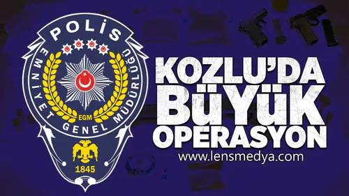 Kozlu'da büyük operasyon!