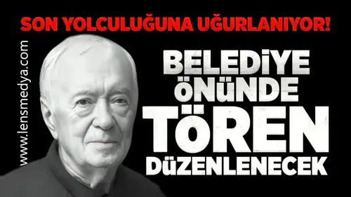 Belediye önünde tören düzenlenecek!